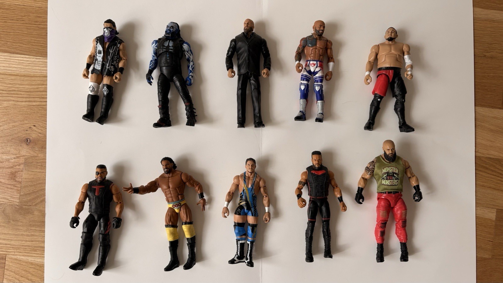 WWE MATTEL ELITE ULTIMATE FIGURE LOT OF 10 FIGS