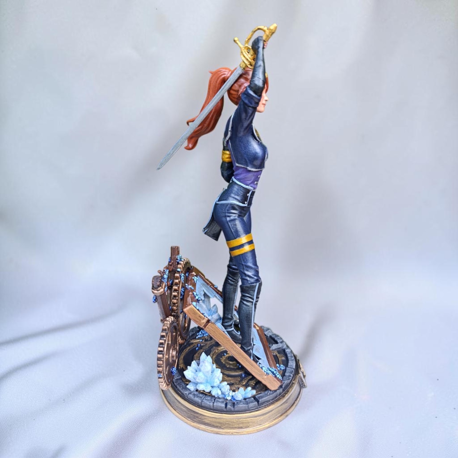 Fanart figure Maelle airbrush painted 9.8 inch Adult 17+