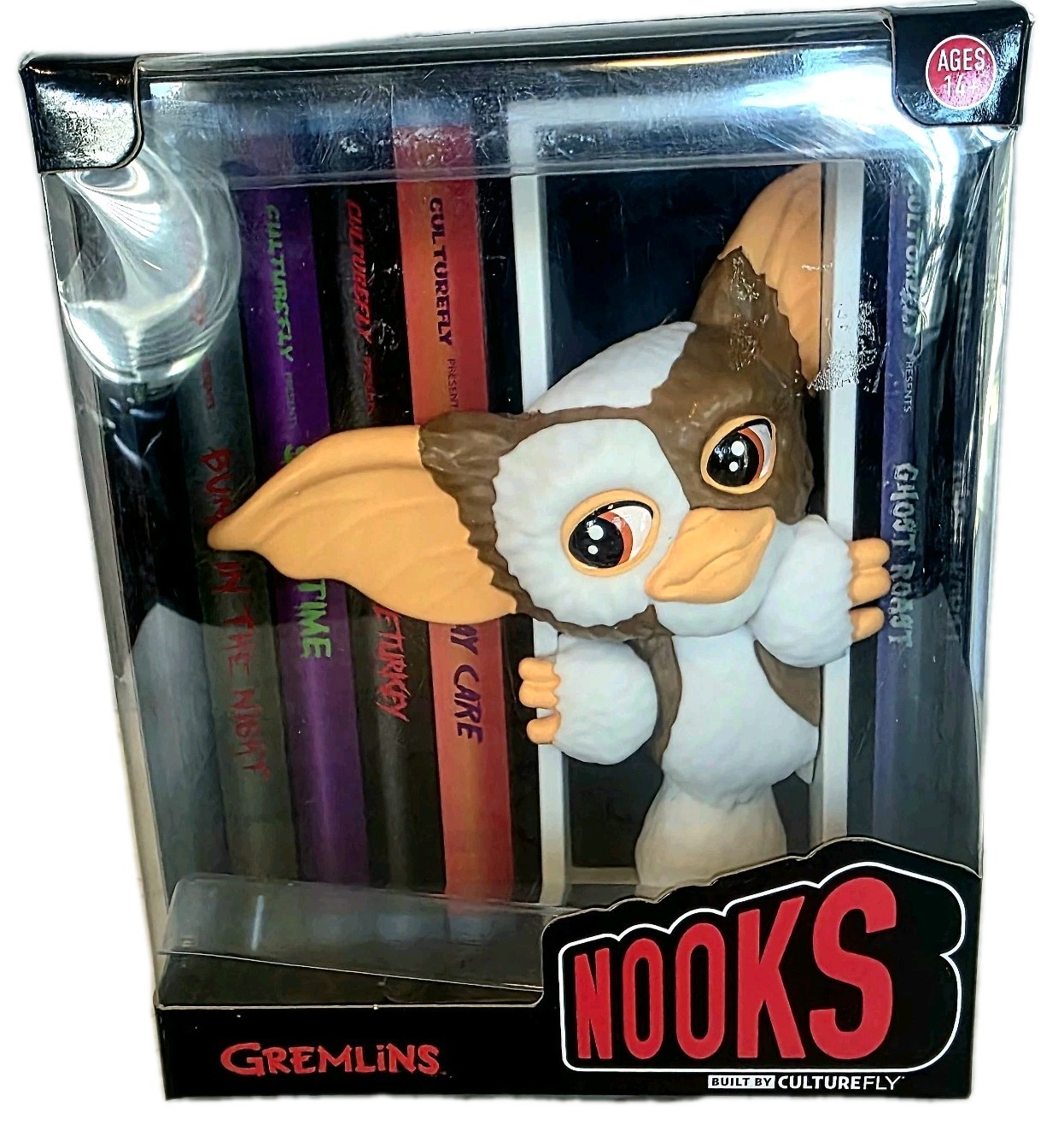 NEW Gremlins Nooks Gizmo By Culture Fly & Warner Bros 2024 Bookshelf Decoration