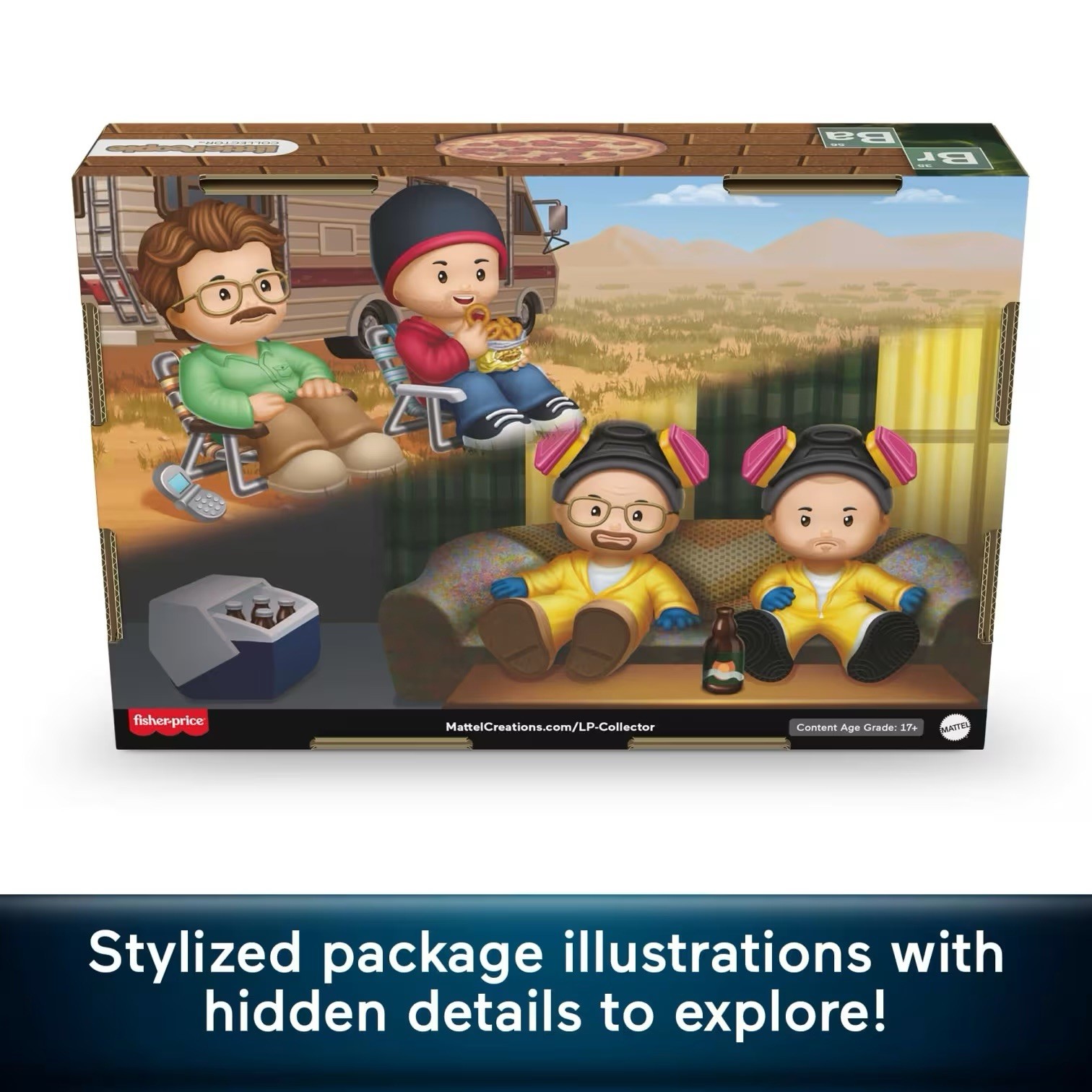 Little People Collector Breaking Bad TV Show Special Edition Set – Brand New