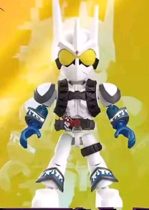 Kamen Rider Starlight Series s Blokees Kamen Rider Eternal figure 1/9 3″ tall