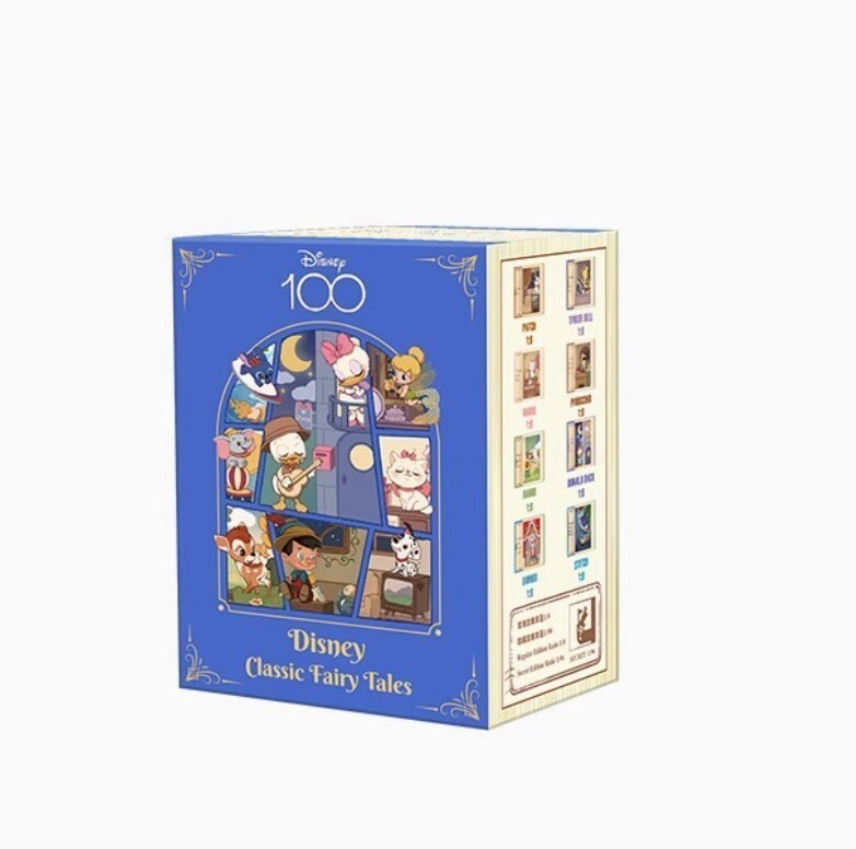 Disney Classic Fairy Tales Series Confirmed Blind Box Figure Doll Gift Authentic