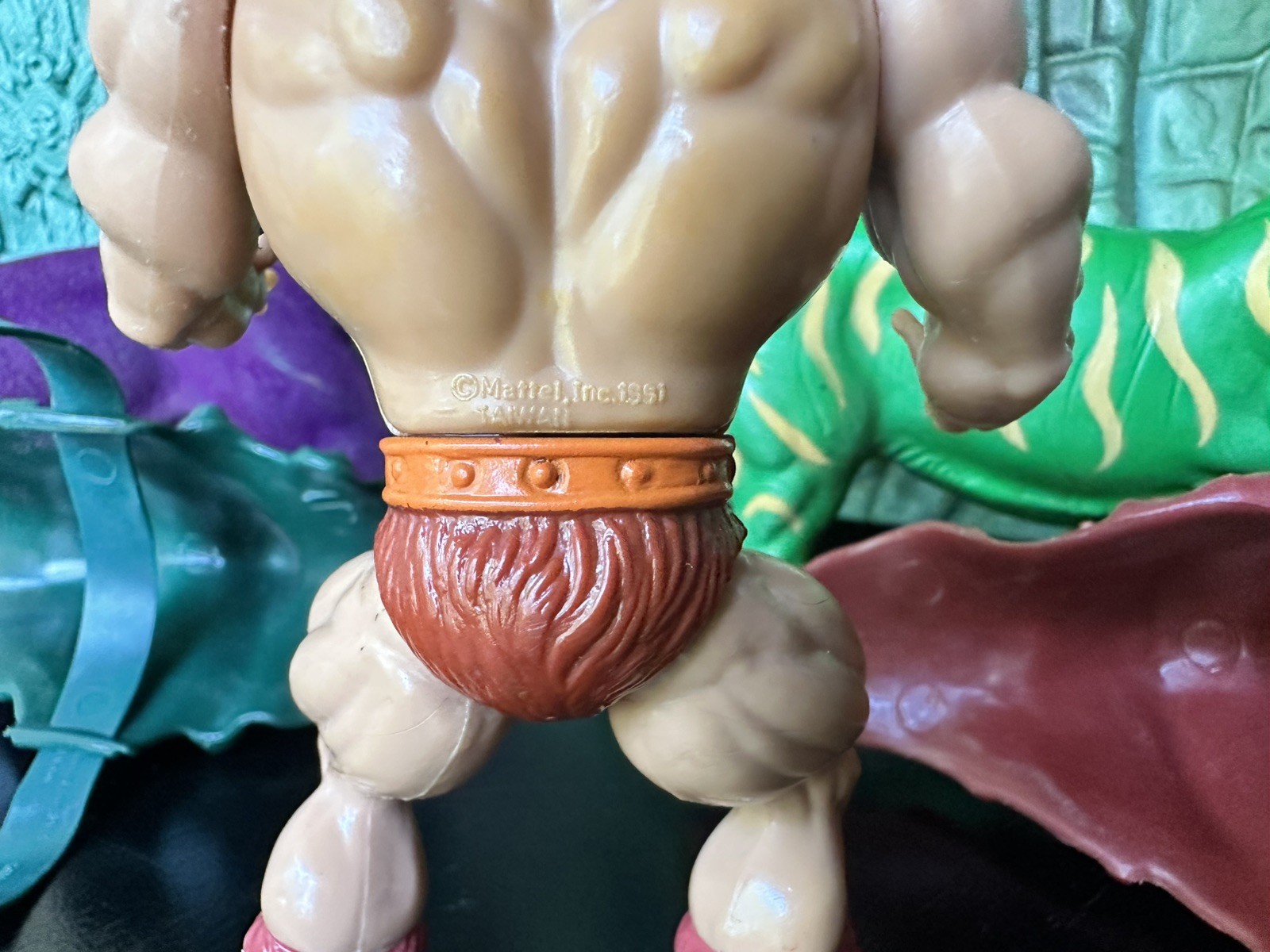 Heman Battle Cat Skeletor Soft Head 1981 Taiwan Panthor Complete Lot Shera MOTU
