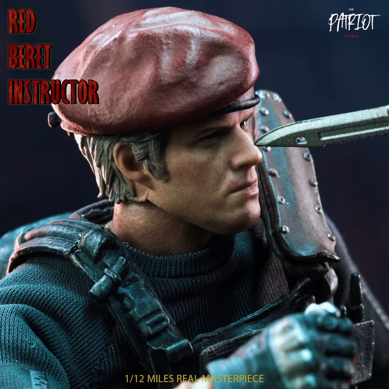 In Stock Patriot Studio 1/12 Resident Zombie Evil Crisis Jack Krauser 6″ Figure
