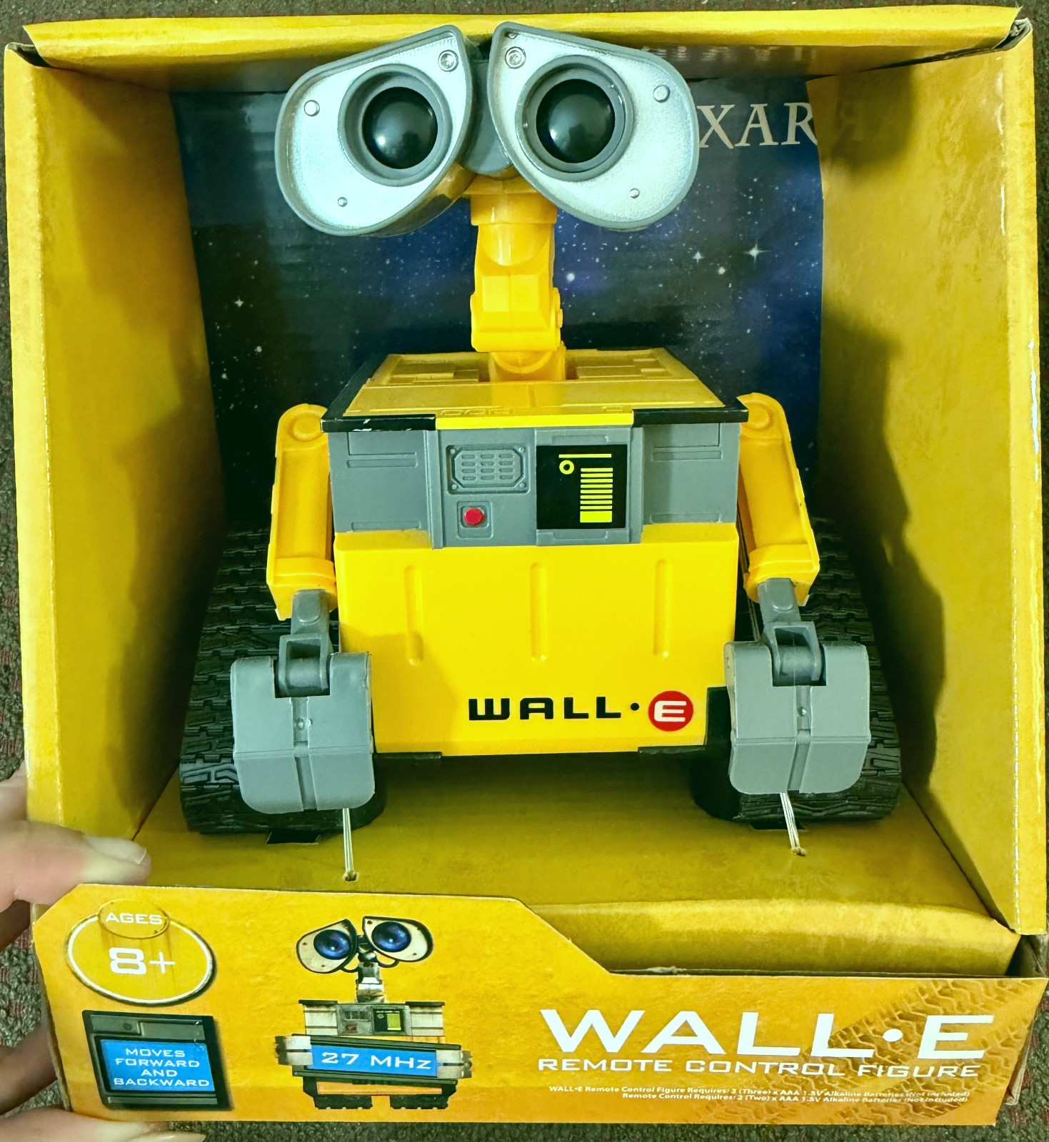 Wall-E Remote Control Robot Figure Disney Pixar – New in box!