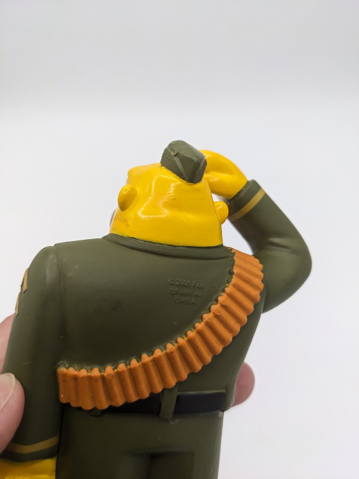 The Simpsons Corporal Punishment Multicoloured Plastic Action Figure Fox 2005