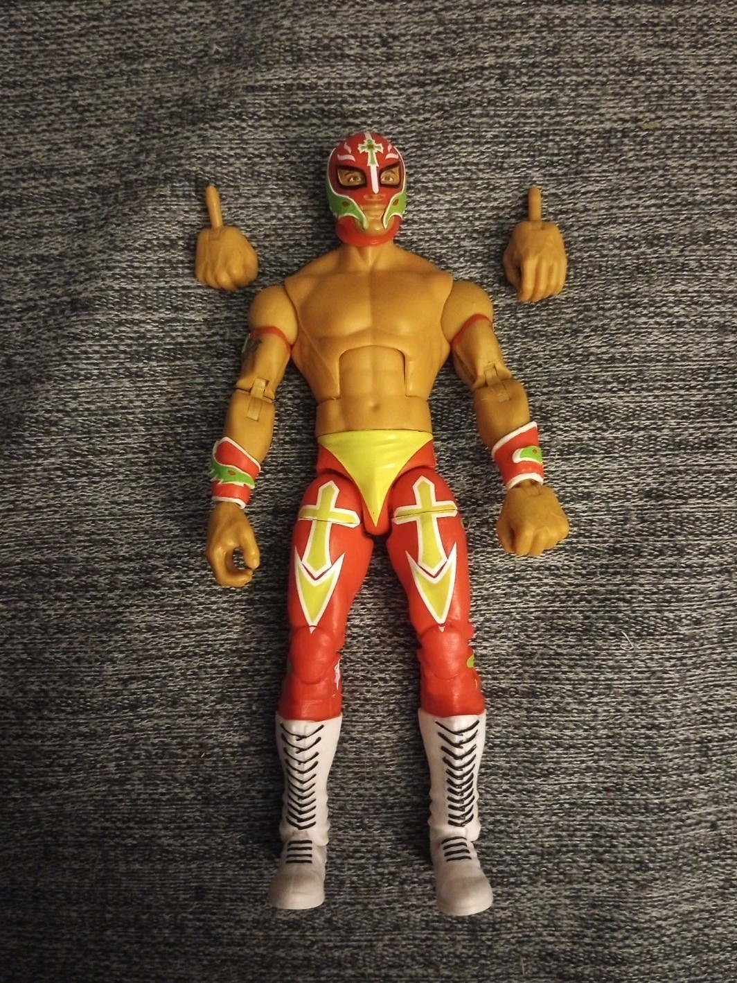WWE Elite 100 Rey Mysterio Jr. Figure 6″ 90’s Legends Wrestling WCW Luchador nWo