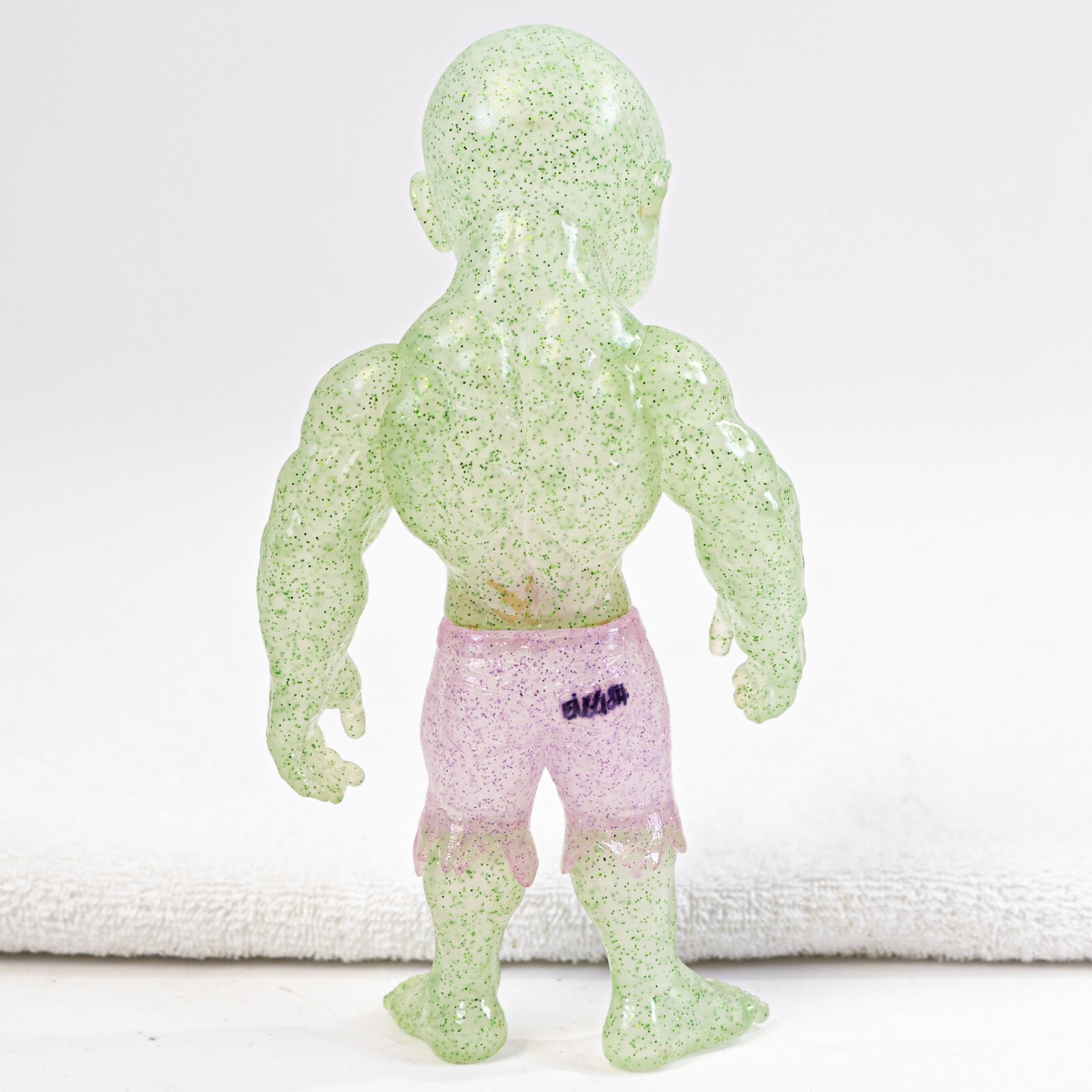 Ron English Temper Tot *Signed* NOS Exclusive Glitter 8″ Designer Figure w/ Box