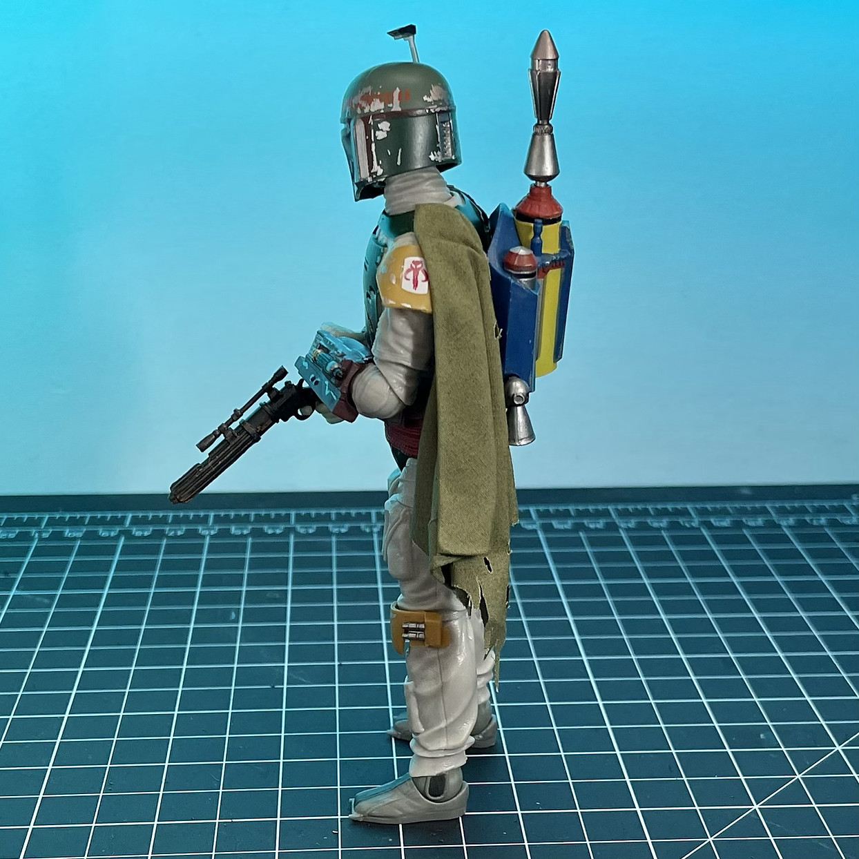 Custom 1:12 Boba Fett ROTJ Wired Cape 2.0