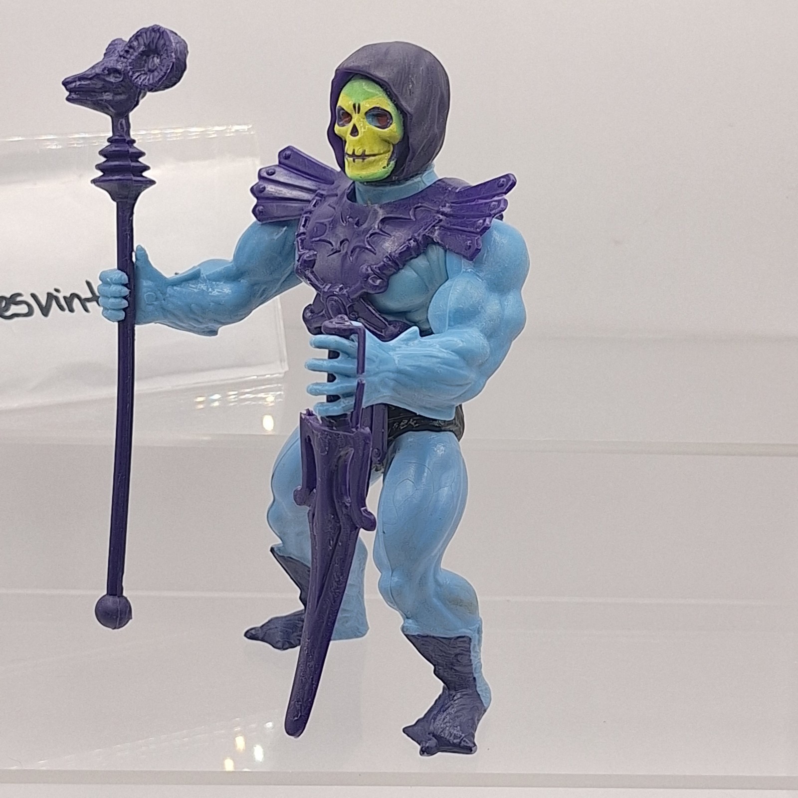 Vtg Half Boot SKELETOR Motu Masters Of The Universe He-Man Action Figure A-26