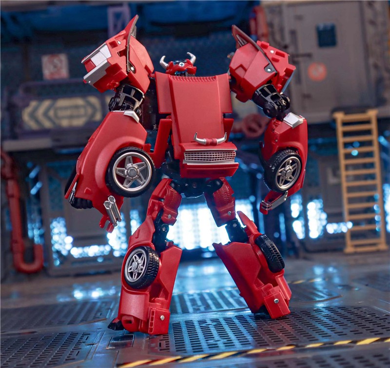 APC Toys Transformation 14CM Red Gladiator Cliffjumper Action Figure with Bonus