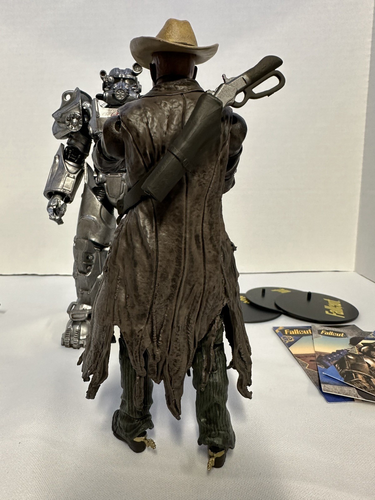 Mcfarlane Fallout Tv Show Lot Maximus The Ghoul, Lucy, and Maximus