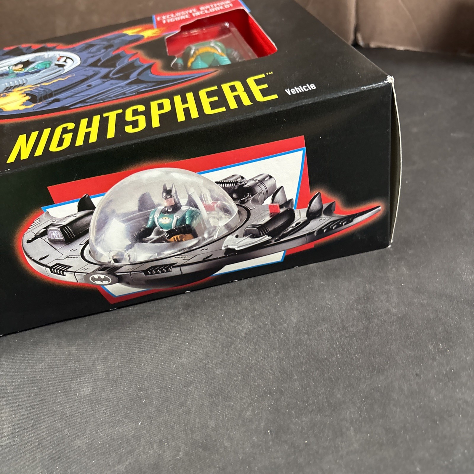 NIGHTSPHERE ADVENTURES OF BATMAN & ROBIN ACTION FIGURE VEHICLE KENNER NEW VINTAG