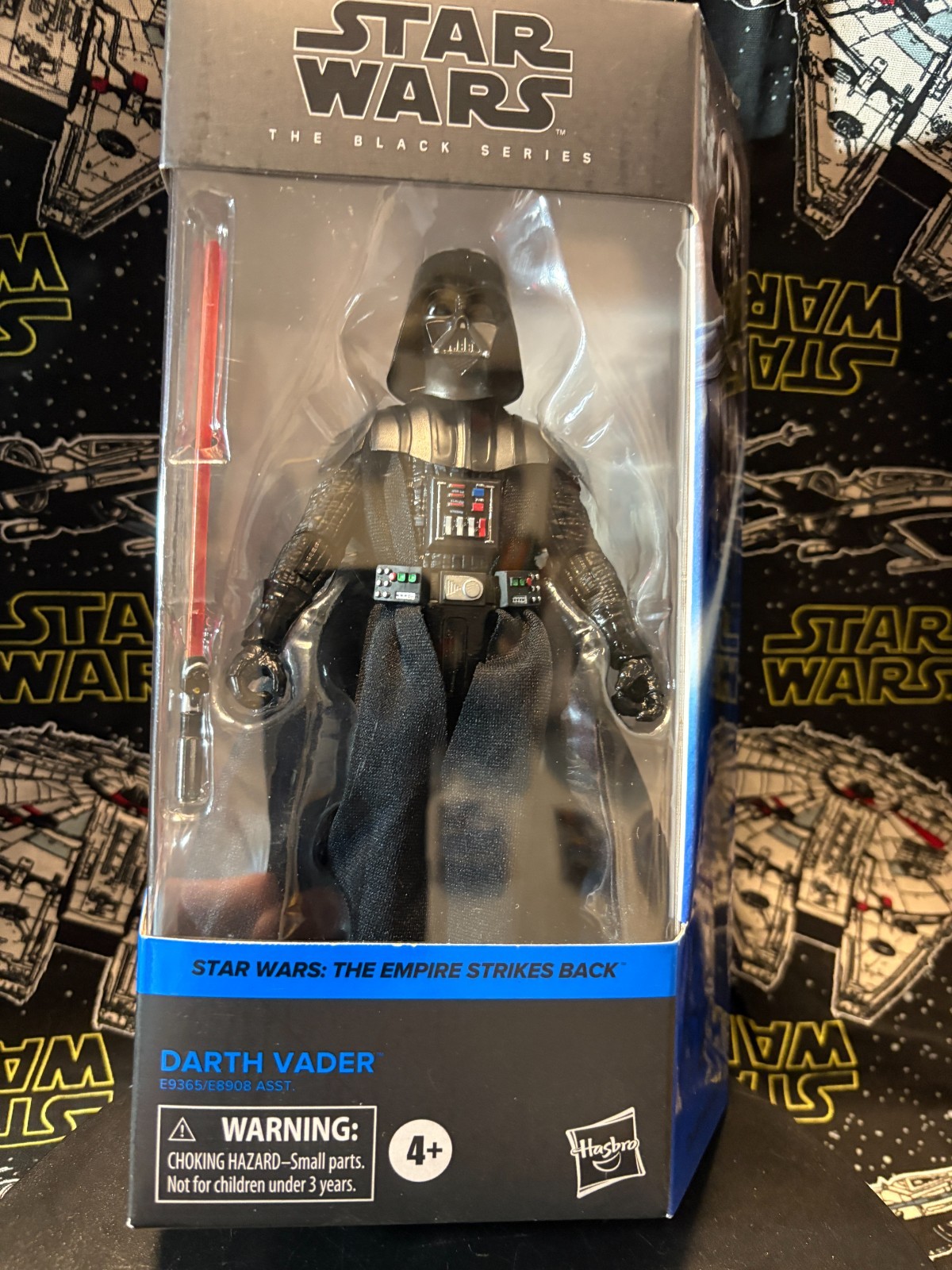 Star Wars: Empire Strikes Back – DARTH VADER – Black Series 6″ NIB!!
