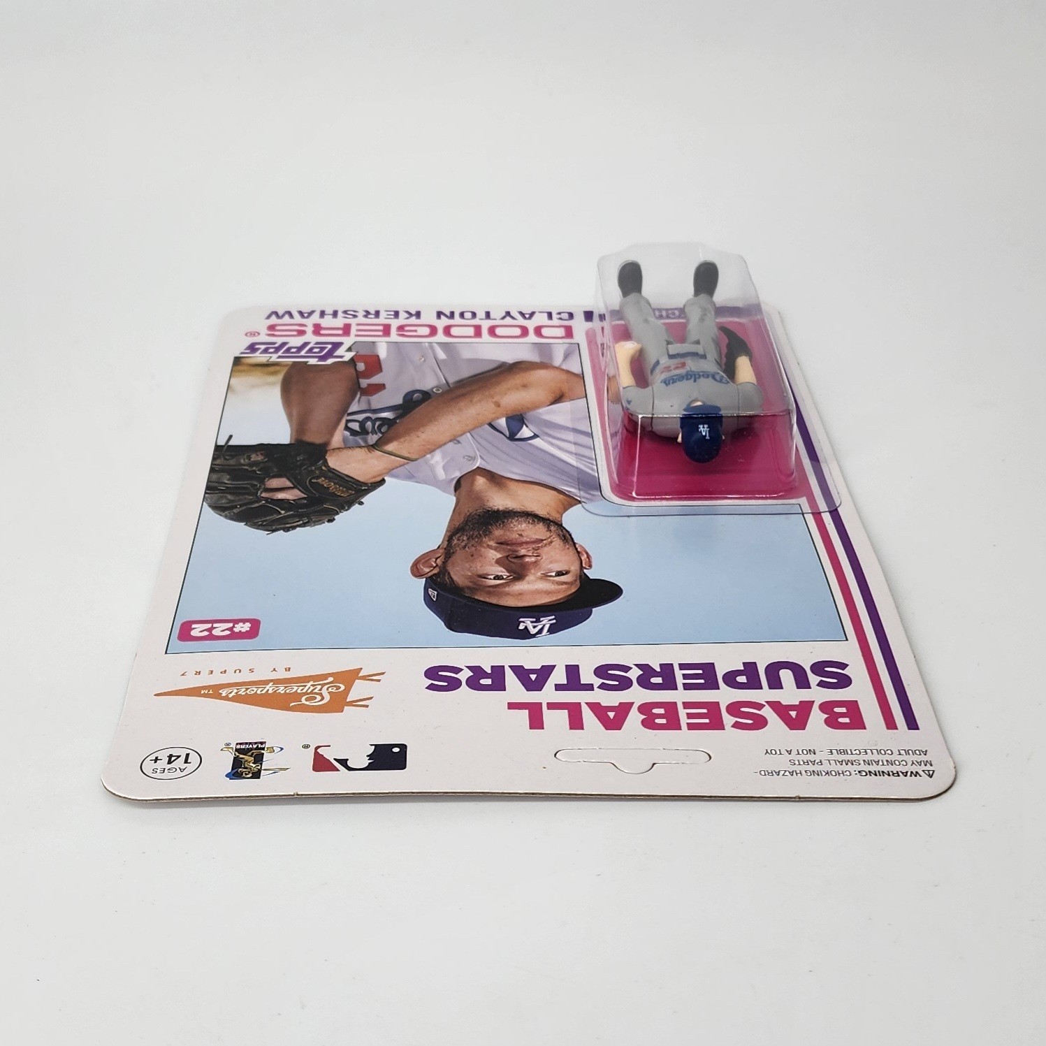 Super7 Supersports Baseball – Clayton Kershaw Dodgers (Topps) | New – FAST SHIP