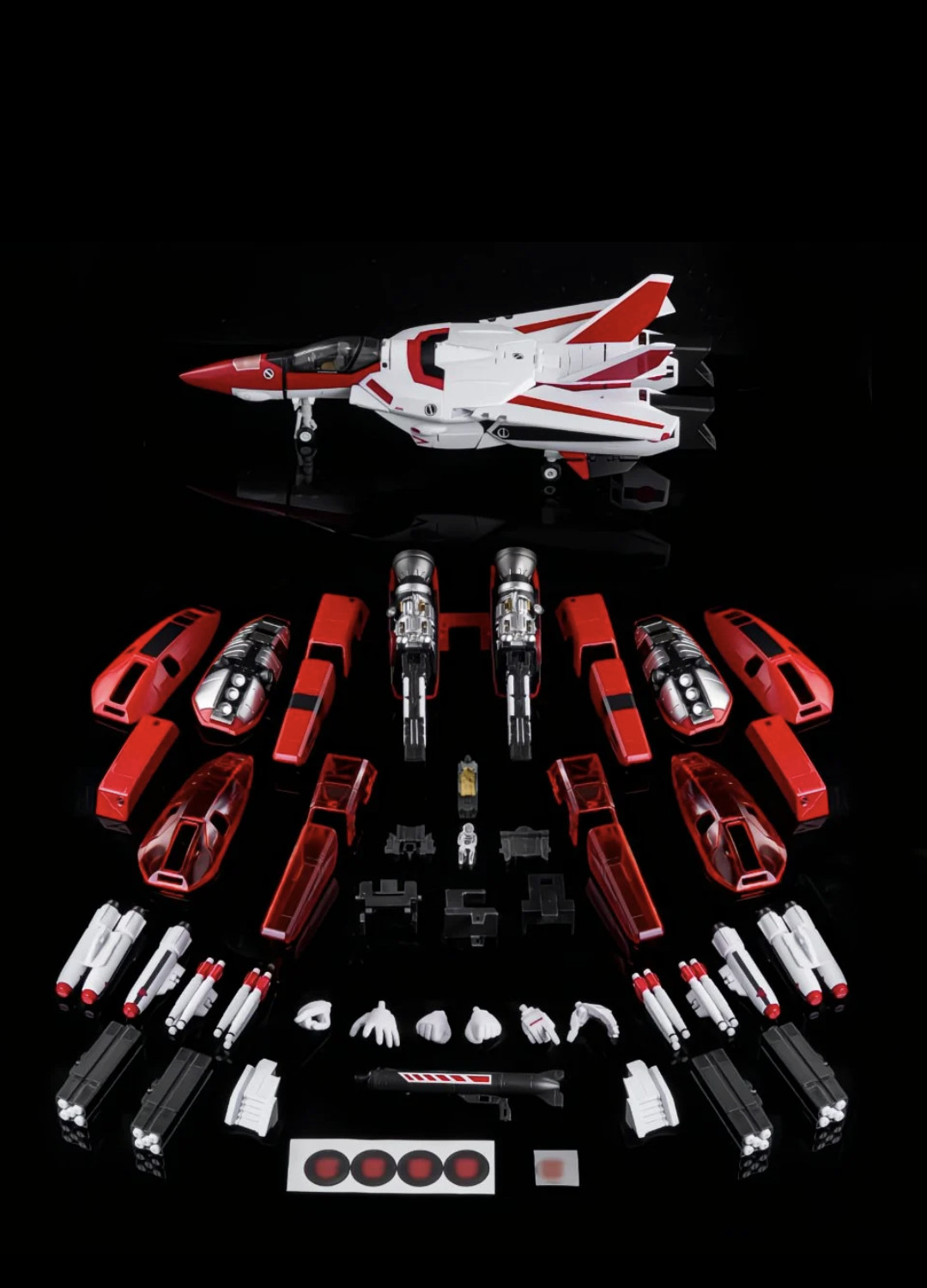 FG01 FG-01 Jetfire G1 Macross VF-1S VF1S Deluxe Version With a metal stand