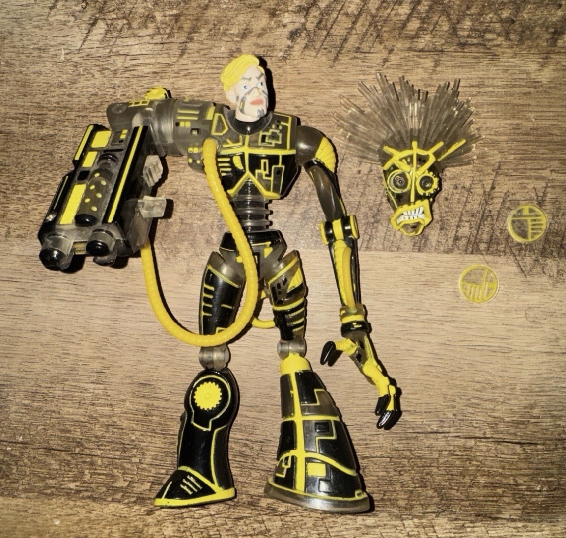 1998 Toy Biz X-Men The New Mutants Warlock Action Figure Complete W Mask Loose
