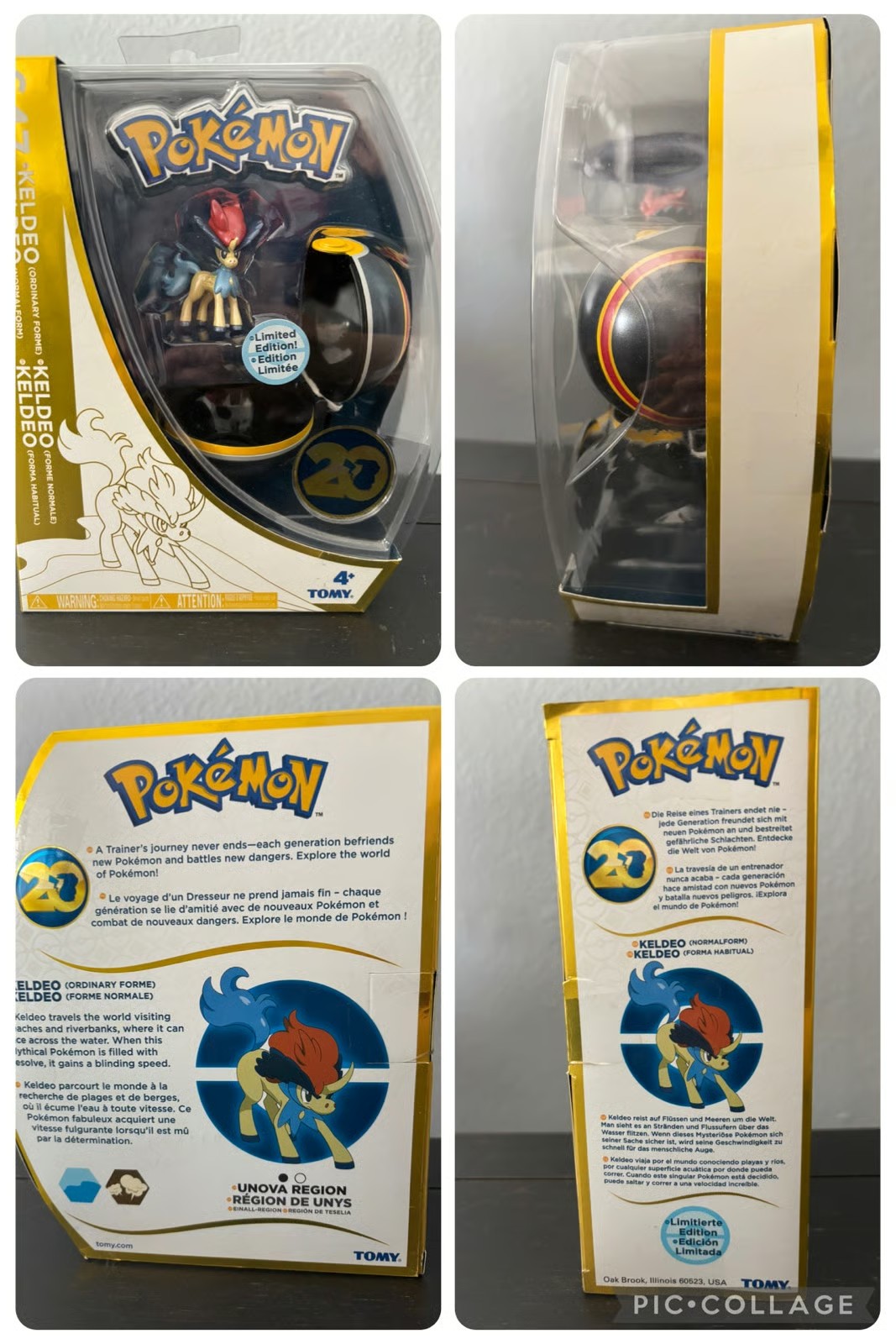 Pokémon 20th Anniversary Figure COMPLETE SET