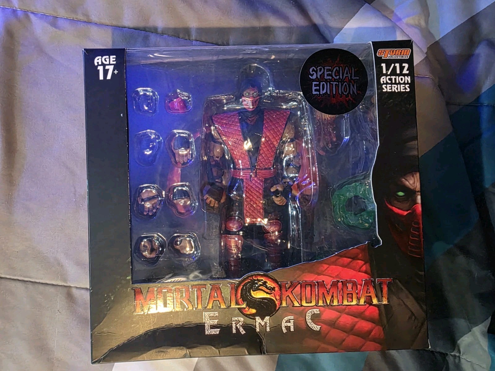 storm collectibles mortal kombat Ermac read!!!