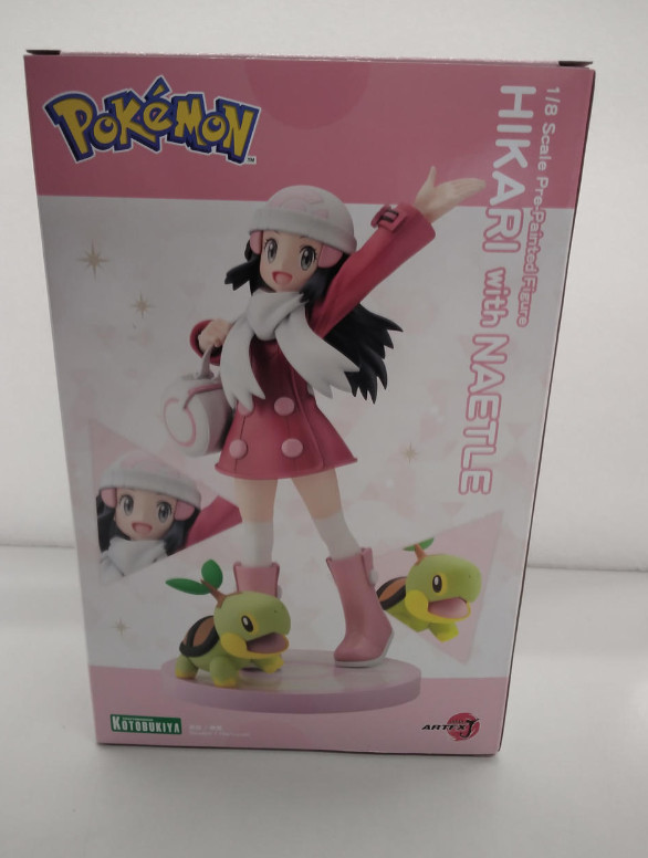 KOTOBUKIYA ARTFX J Hikari Dawn with Turtwig 1/8 Figure Pokemon Series JAPAN
