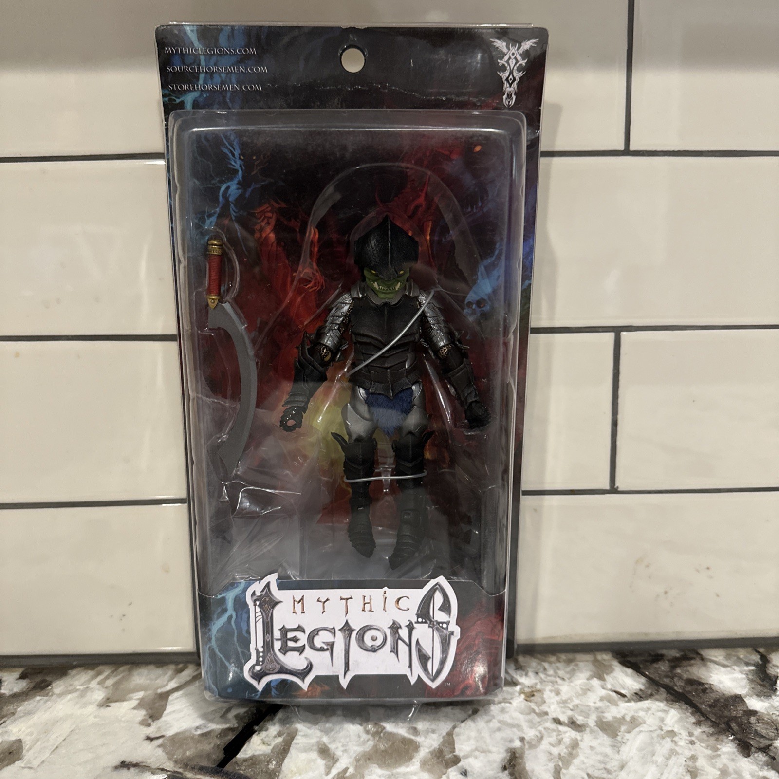 Mythic Legions Thwikk Siege at Bjorngar four horsemen action figure New NIB VHTF