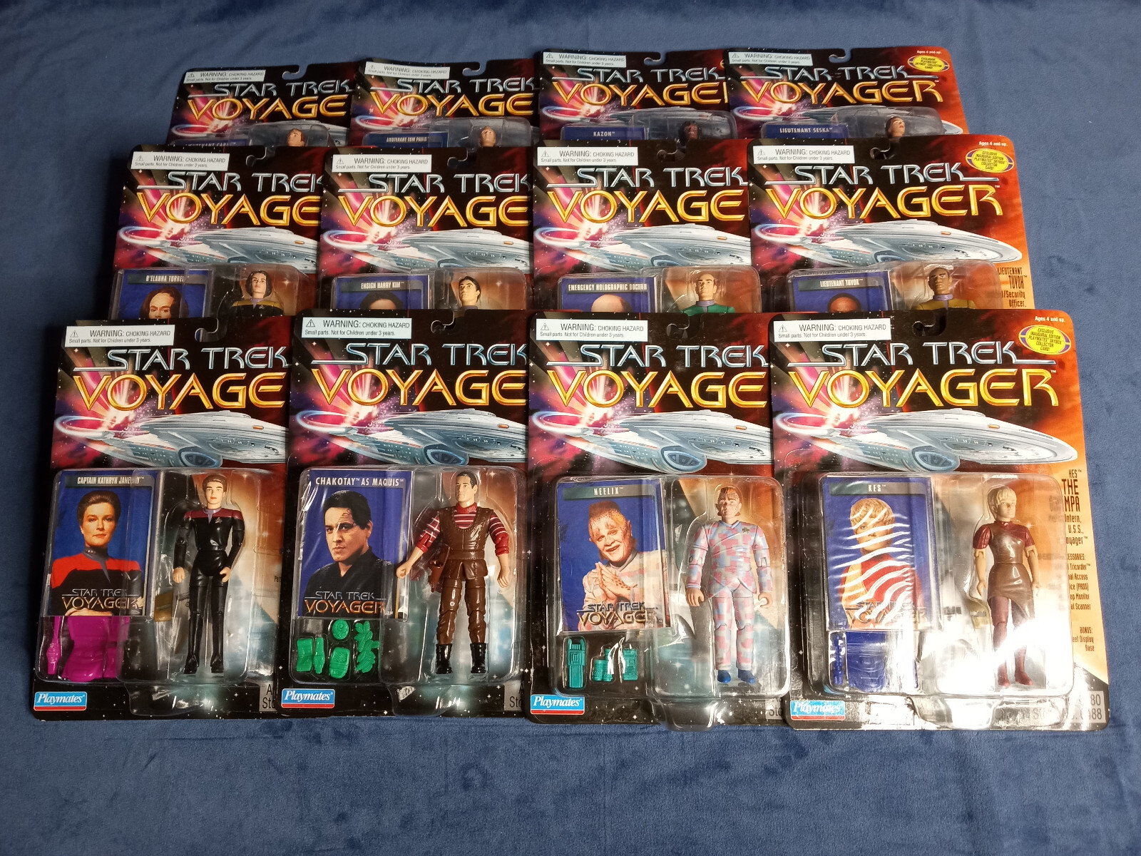 Playmates ’95-’96 Star Trek Voyager Asst. 6480 Figures: Choose your Favorite