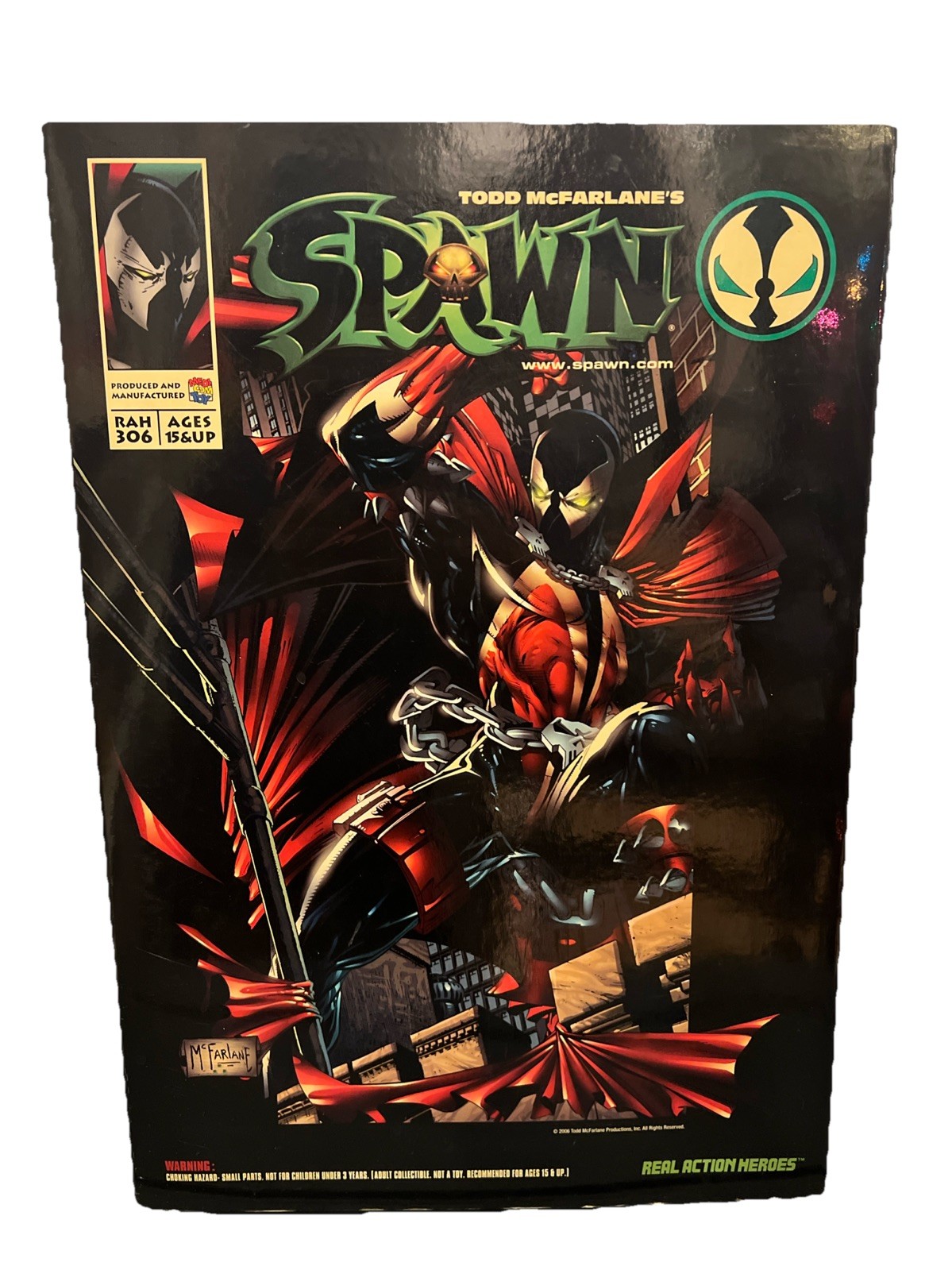 Real Action Heroes Al Simmons Spawn 1/6 Collectible Figure CIB Medicom Toys NIB!