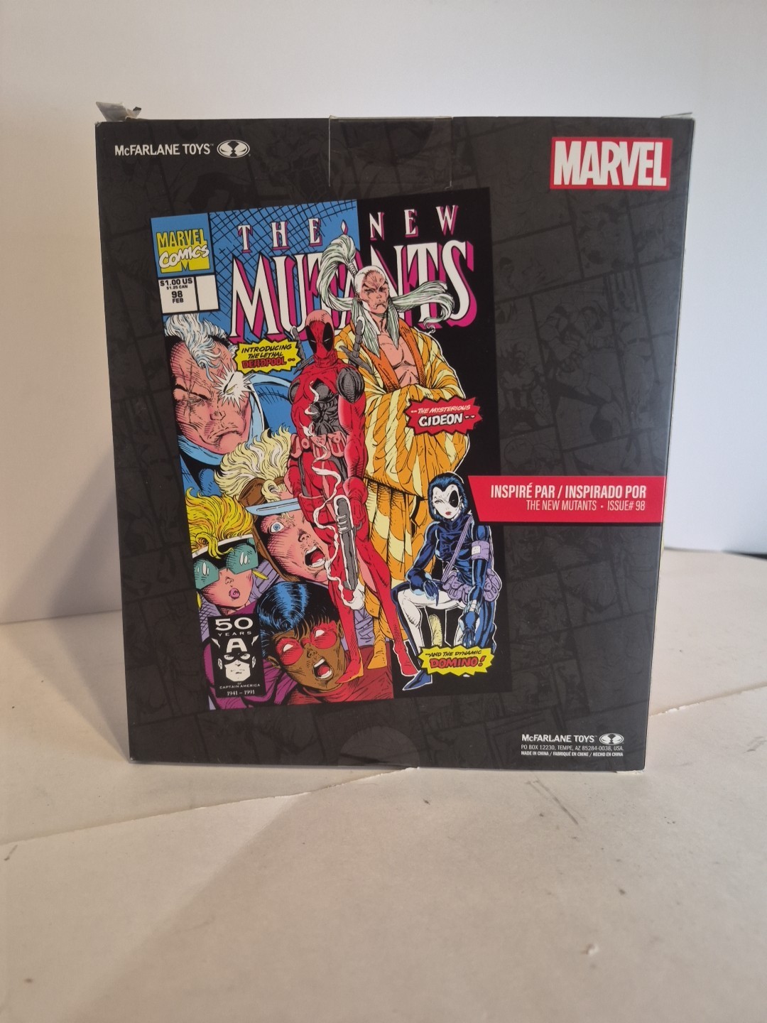 Marvel X-Men Deadpool The New Mutant #98 1:10 Scale Posed Figure McFarlane Toys