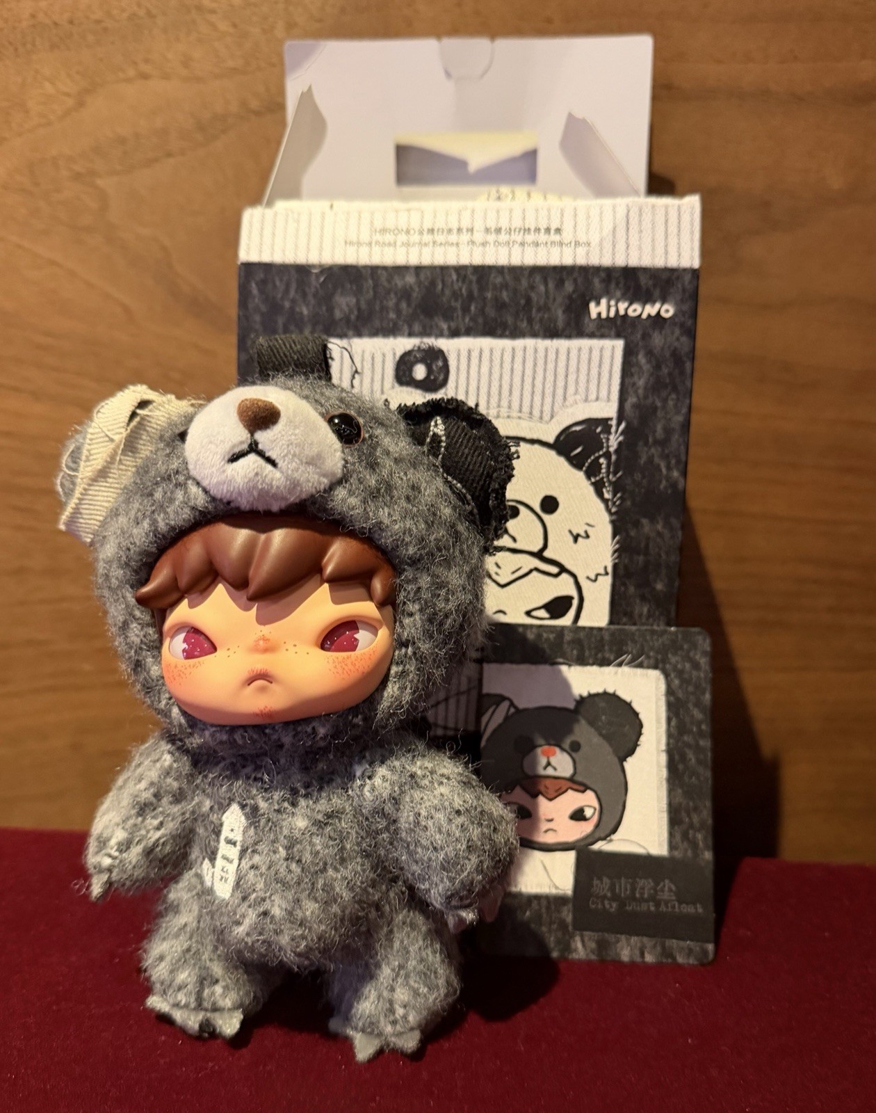 Pop Mart Hirono Road Journal Series Plush Doll, City Dust Afloat, *free shipping