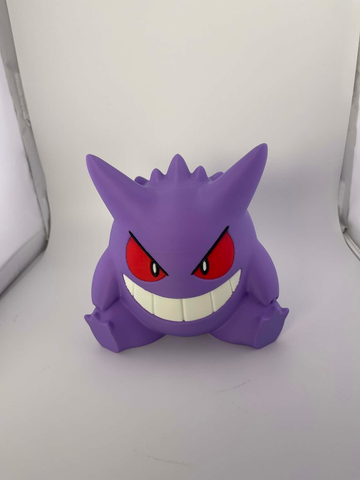 Gengar Inspired Figure – 6 Inch 3D Printed Fan Art Collectible
