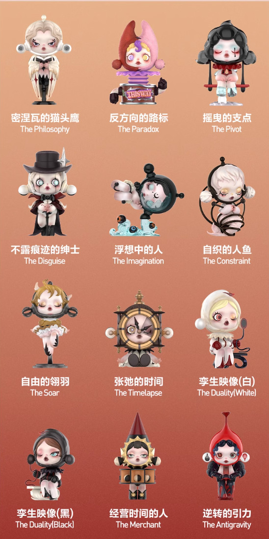 POP MART Skullpanda Image Of Reality Series Figure Confirmed Blind Box Toy Doll