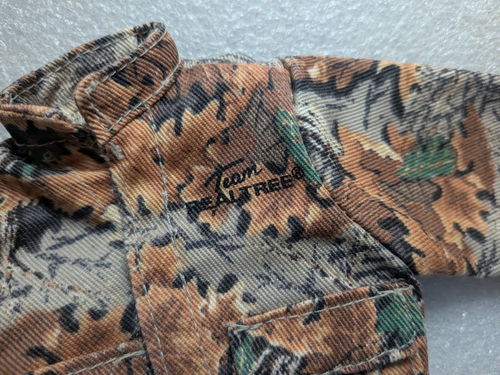 RealTree Hunter Camo Outfit for Ertl Collectible 12″ Action Figure Doll Military