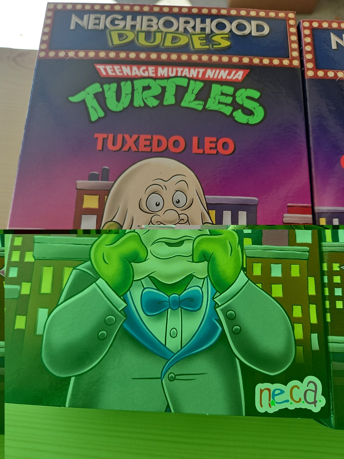NECA TMNT Neighborhood Dudes: Mikey, Don, Leo, And Raph IN HAND Sailor Tux Con