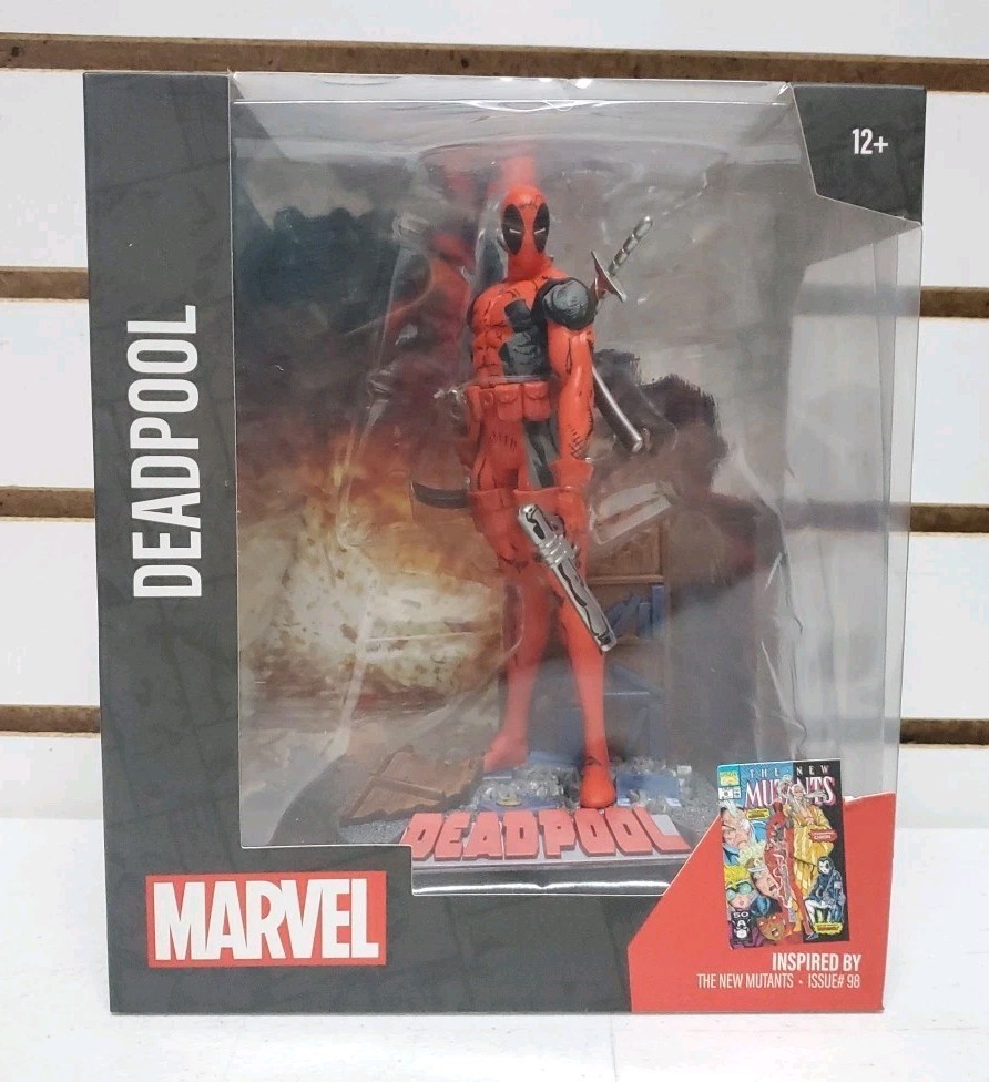2024 McFarlane Toys: Marvel The New Mutants Issue #98 Inspired Deadpool Statue