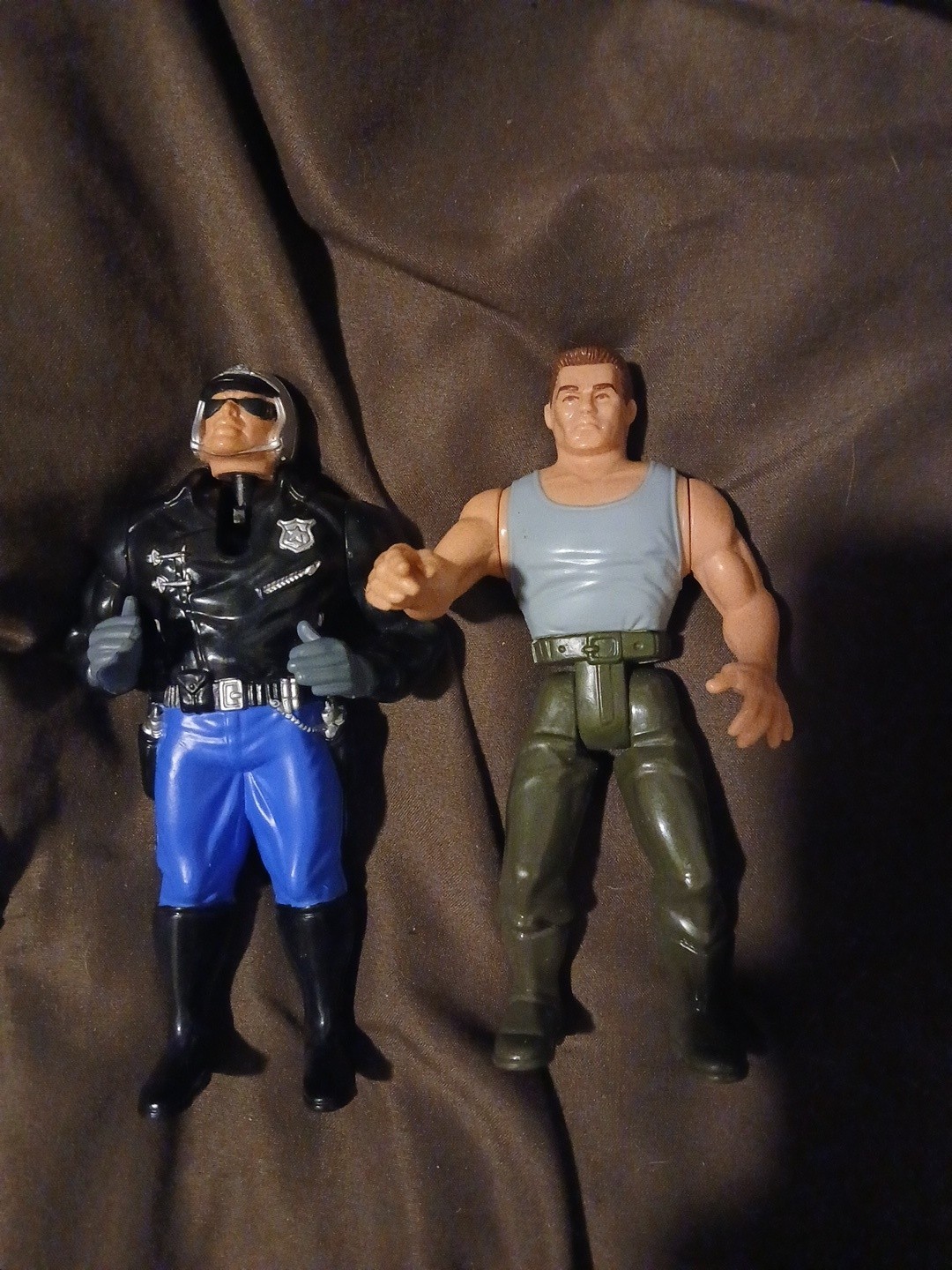 Terminator 2 Battle Damage & Blaster T1000 Terminator Action Figure 1991 Kenner