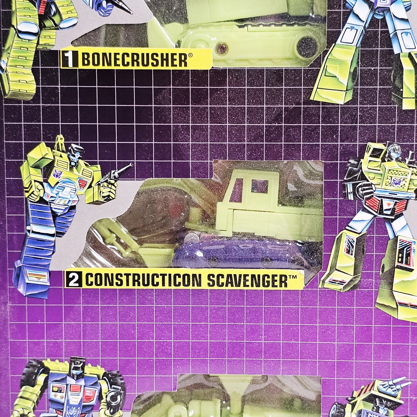 Transformers Vintage G1 Constructicon Devastator Walmart Exclusive COMPLETE Open