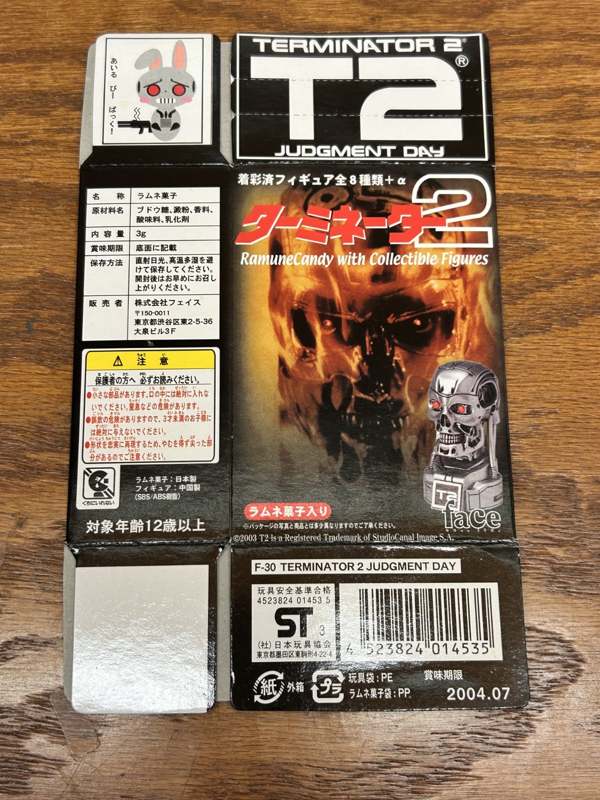 Terminator 2 Collectible Figures T-800 Skull 2″