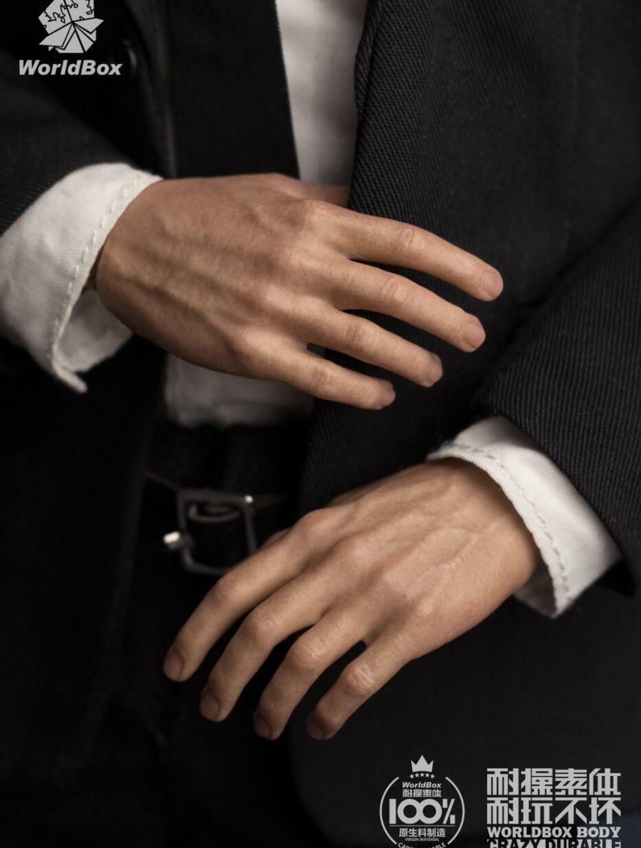 1/6 Worldbox Male Hands Type 2.0 Accessory For 12” male Figure Phicen ❶USA❶