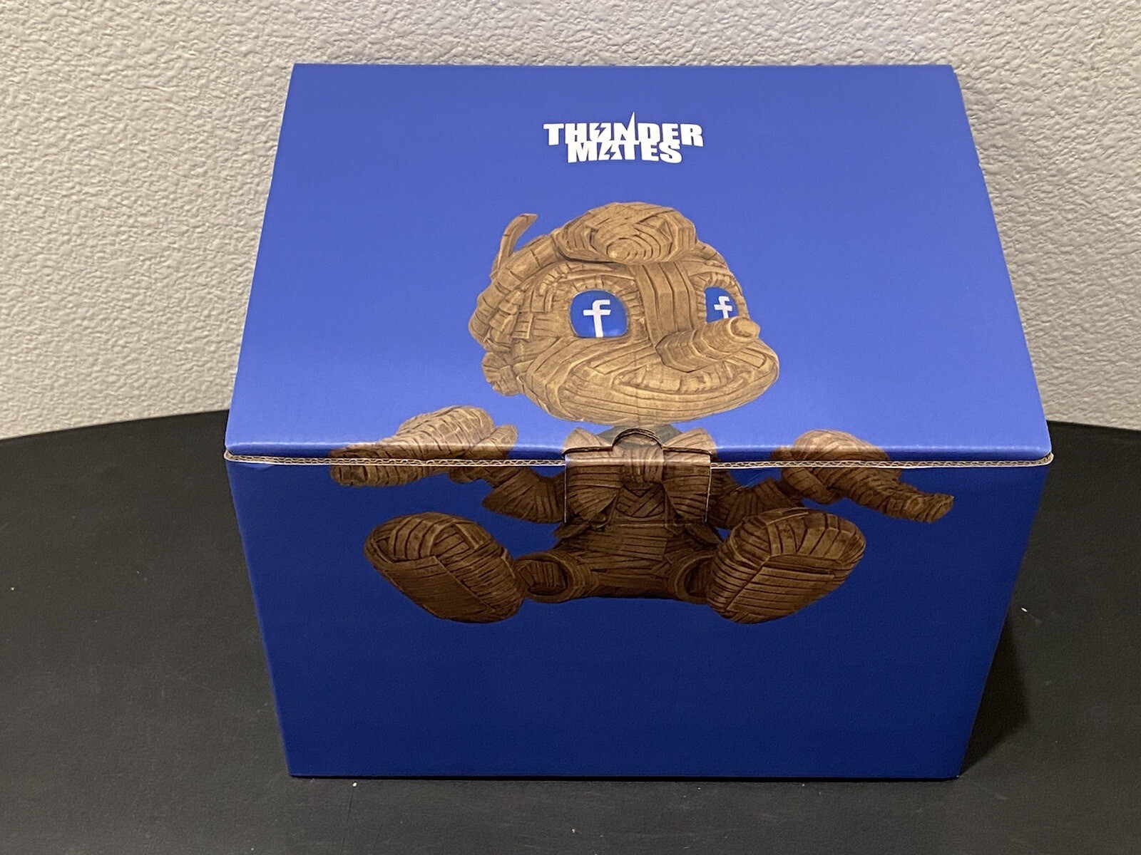 Thundermates “Lying F” mini sculpture by Laurence Vallieres LE 200 PC In Hand