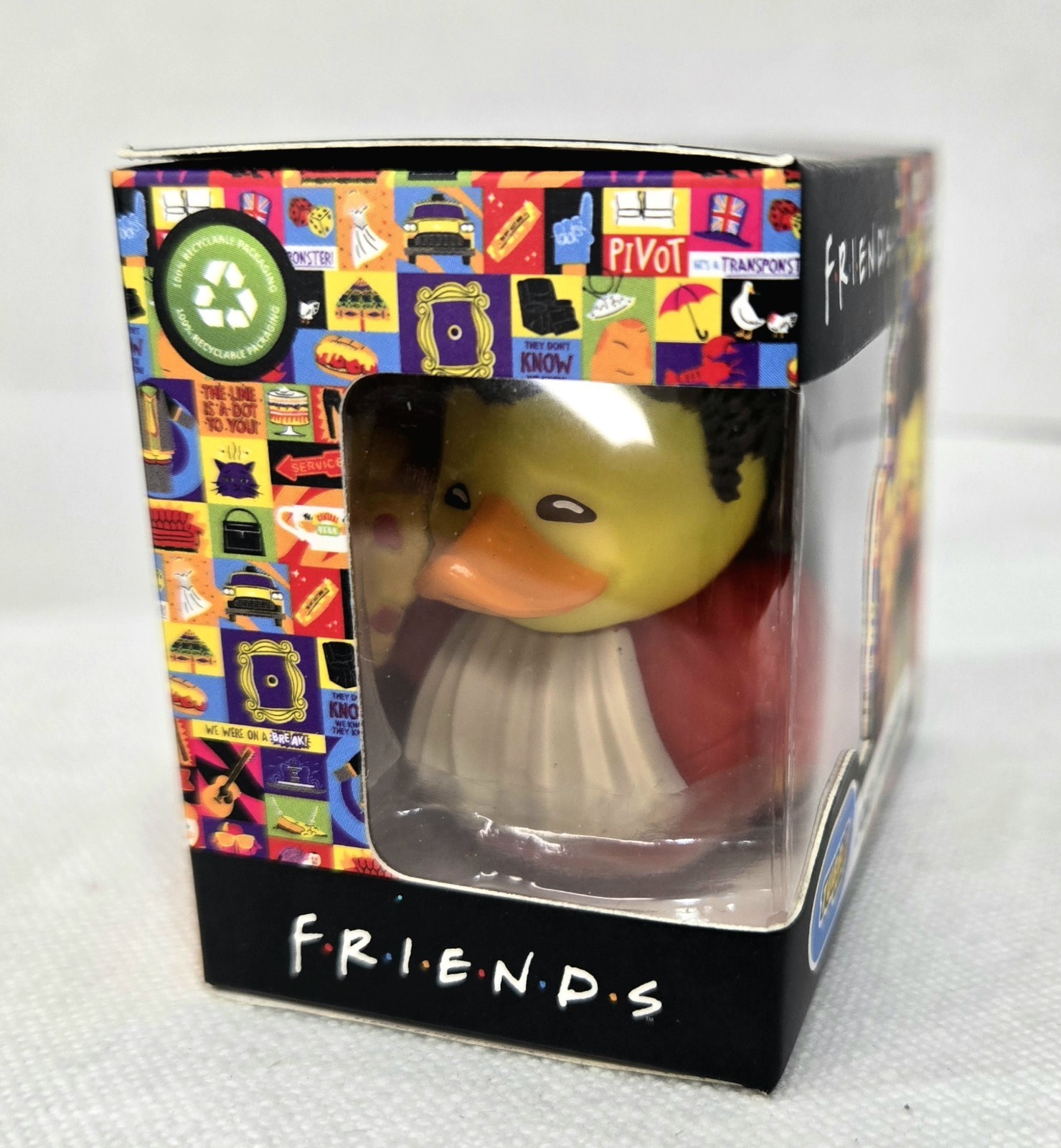 TUBBZ Friends Joey Tribbiani Boxed Duck Vinyl Figure – Official Collectible