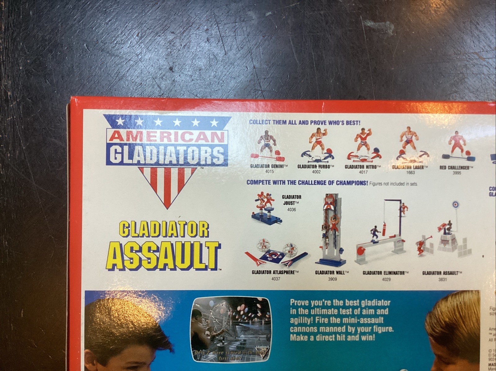 American Gladiators Assault Playset Mattel 1991 NEW Factory sealed Rare