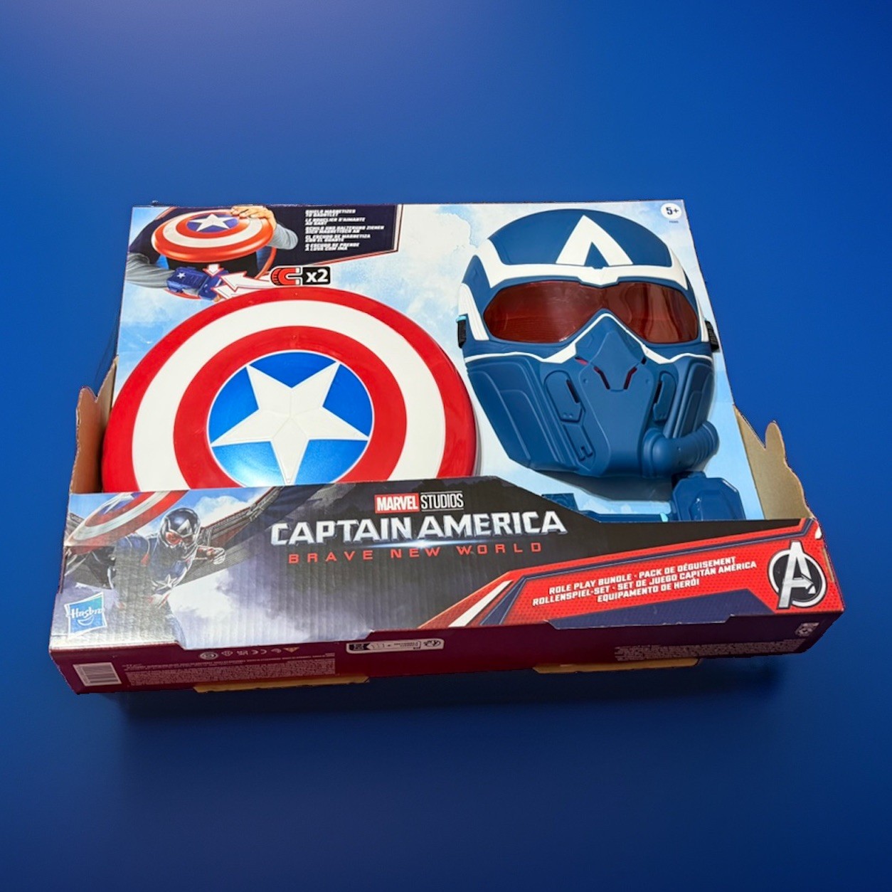 Captain America~Brave New World~Dress Up Set Hasbro Exclusive~Collectible~NEW!!
