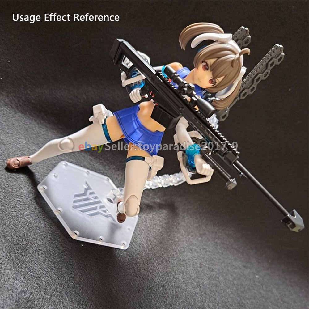 Yamada 1/12 Scale Weapon Set Model For 6″ Action Figure Dolls Figma SHF Stand
