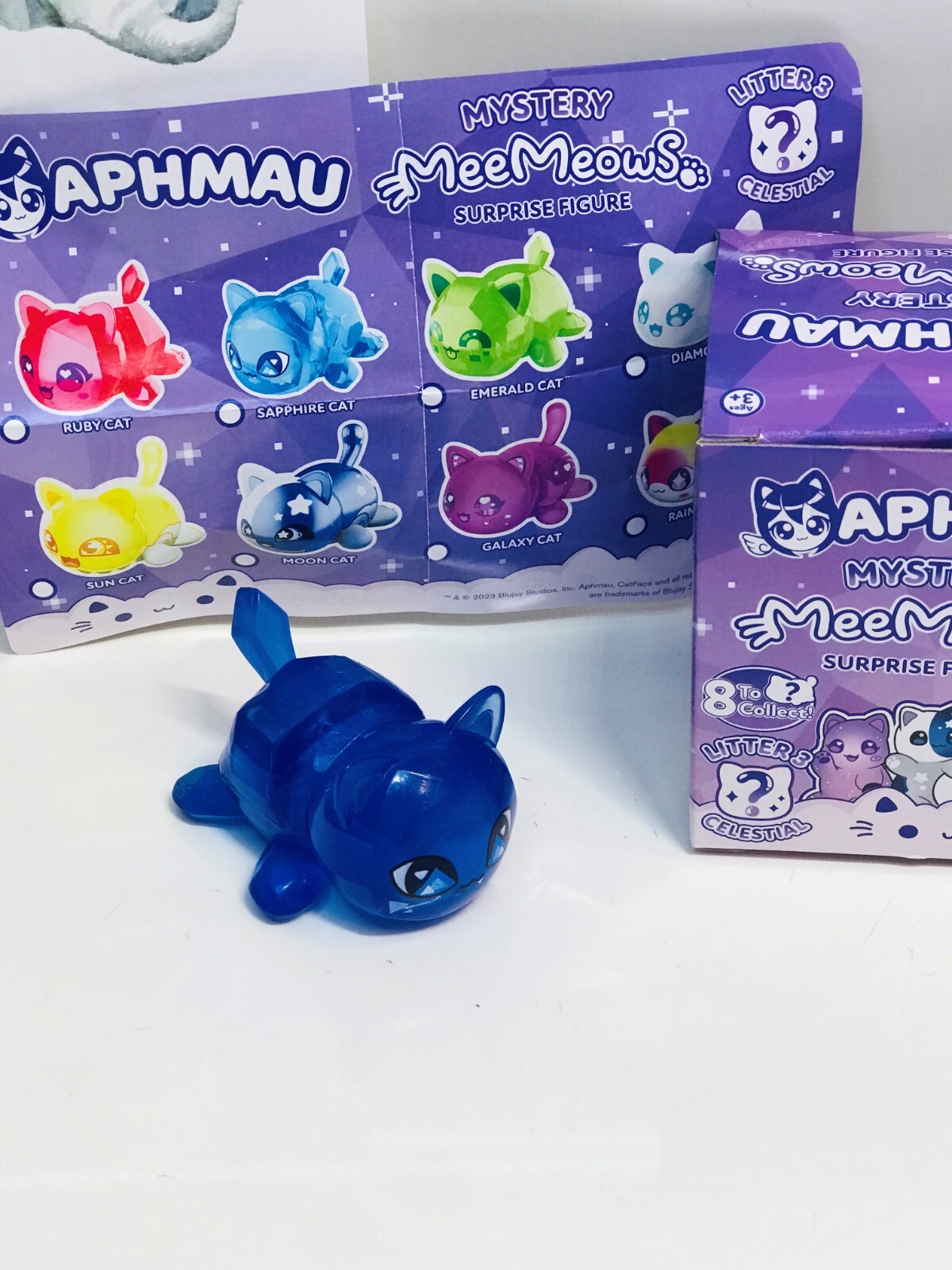 Aphmau MeeMeows Mystery Cat Figure Litter 3 CELESTIAL CATS You Choose