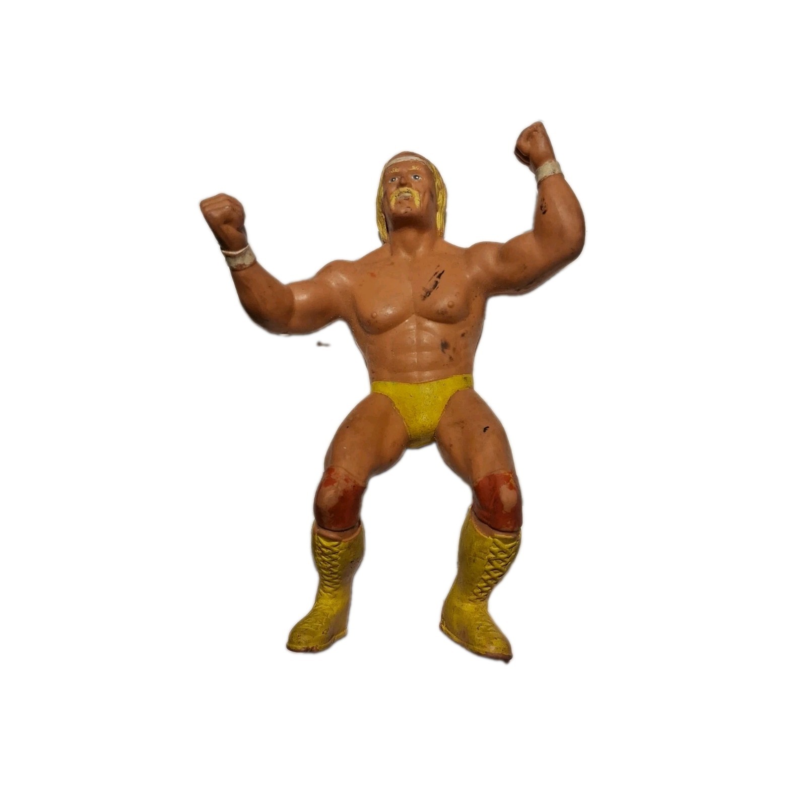 Vintage 1984 Hulk Hogan LJN Titan Rubber WWF Wrestling Figure