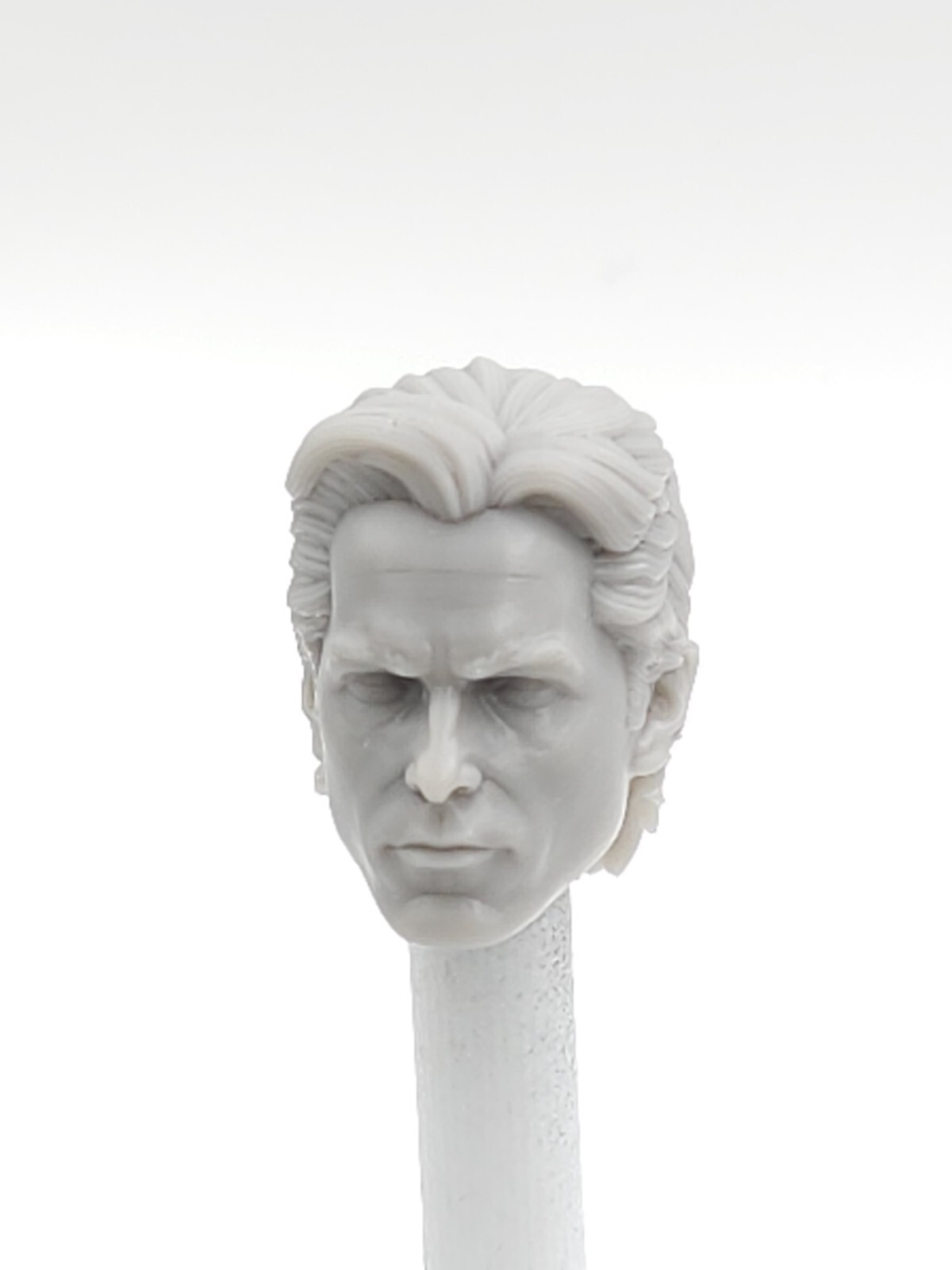 3d Printed CHRISTIAN BALE Bat Vigilante HEAD 1:12 6″ Classified/ Legends