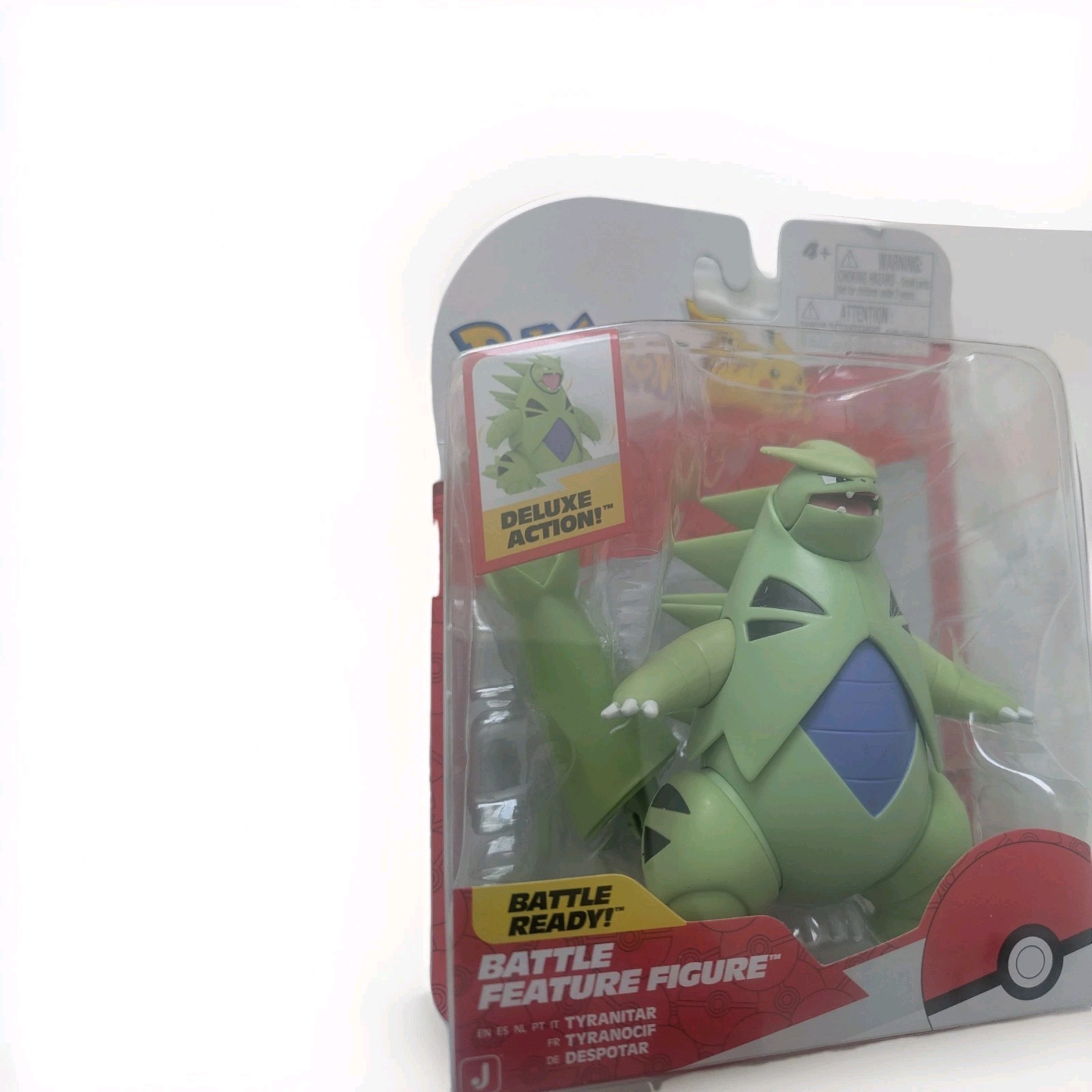 🔥 Pokemon Battle Feature Figure TYRANITAR Deluxe Action Figure New – Jazwares