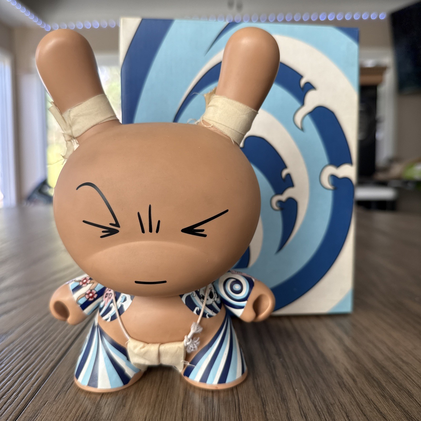 Huck Gee 8″ Dunny Don’yoku Tattoo Vinyl Toy Urban Vinyl KIDROBOT