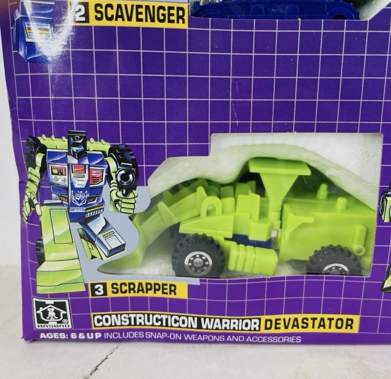 Transformers G1 Constructicon Devastator Transforming Toy Figures Re-Issue Ver.