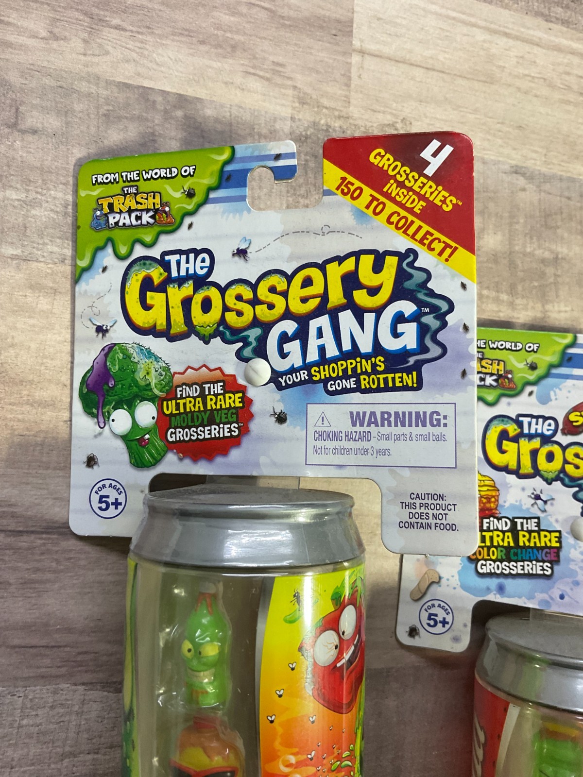 Grossery Gang Sodas Lot of 2 SEALED *ONE WITH FLAWS SEE PICS READ DESCRIPTION G1